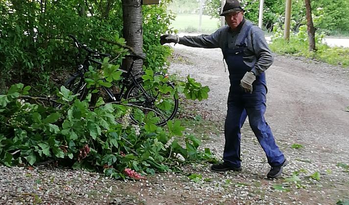 Aufbau der neuen Spielgeräte