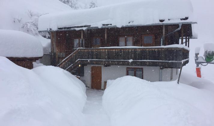 SCI Hütte im Zillertal - Bilder im Winter