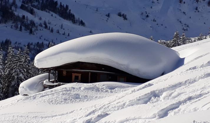 SCI Hütte im Zillertal - Bilder im Winter
