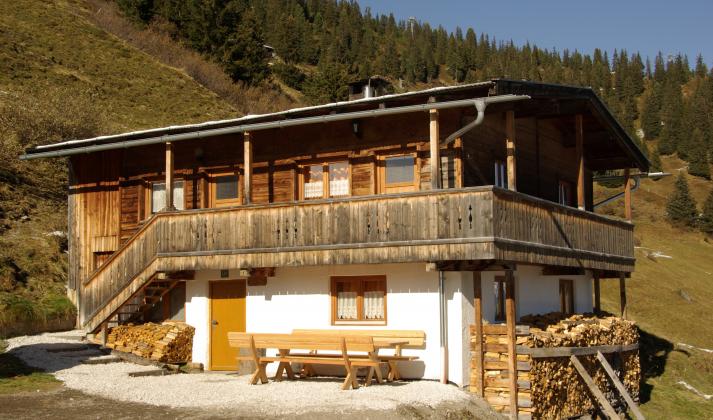 SCI Hütte im Zillertal - Bilder im Sommer