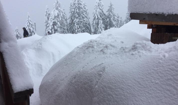 SCI Hütte im Zillertal - Bilder im Winter