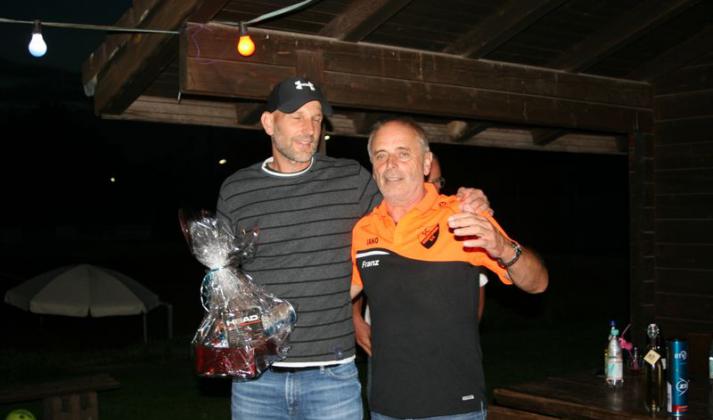 Verreinsmeister Pfaller Christian und Trostrundensieger Franz Liepold