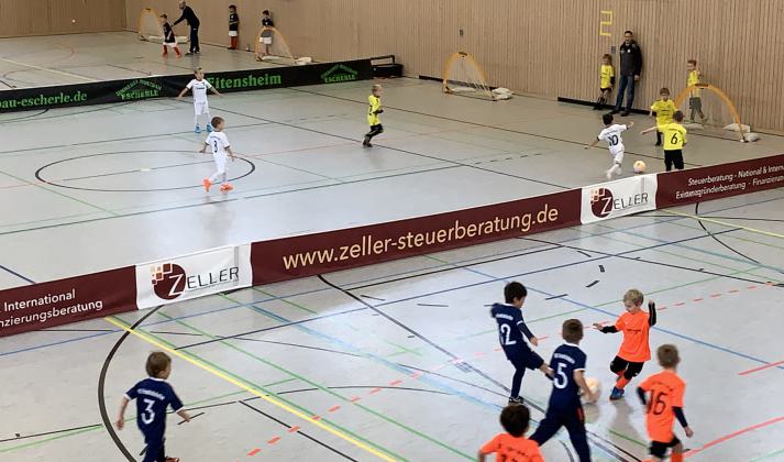 erstmalig Funinio in der Halle beim SCI