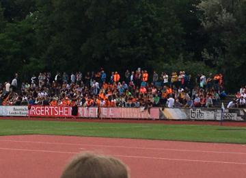 Viele Irgertsheimer Fans mit Vorfreude auf ein packendes Match