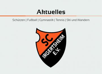 Aktuelles Sport - Club - Irgertsheim